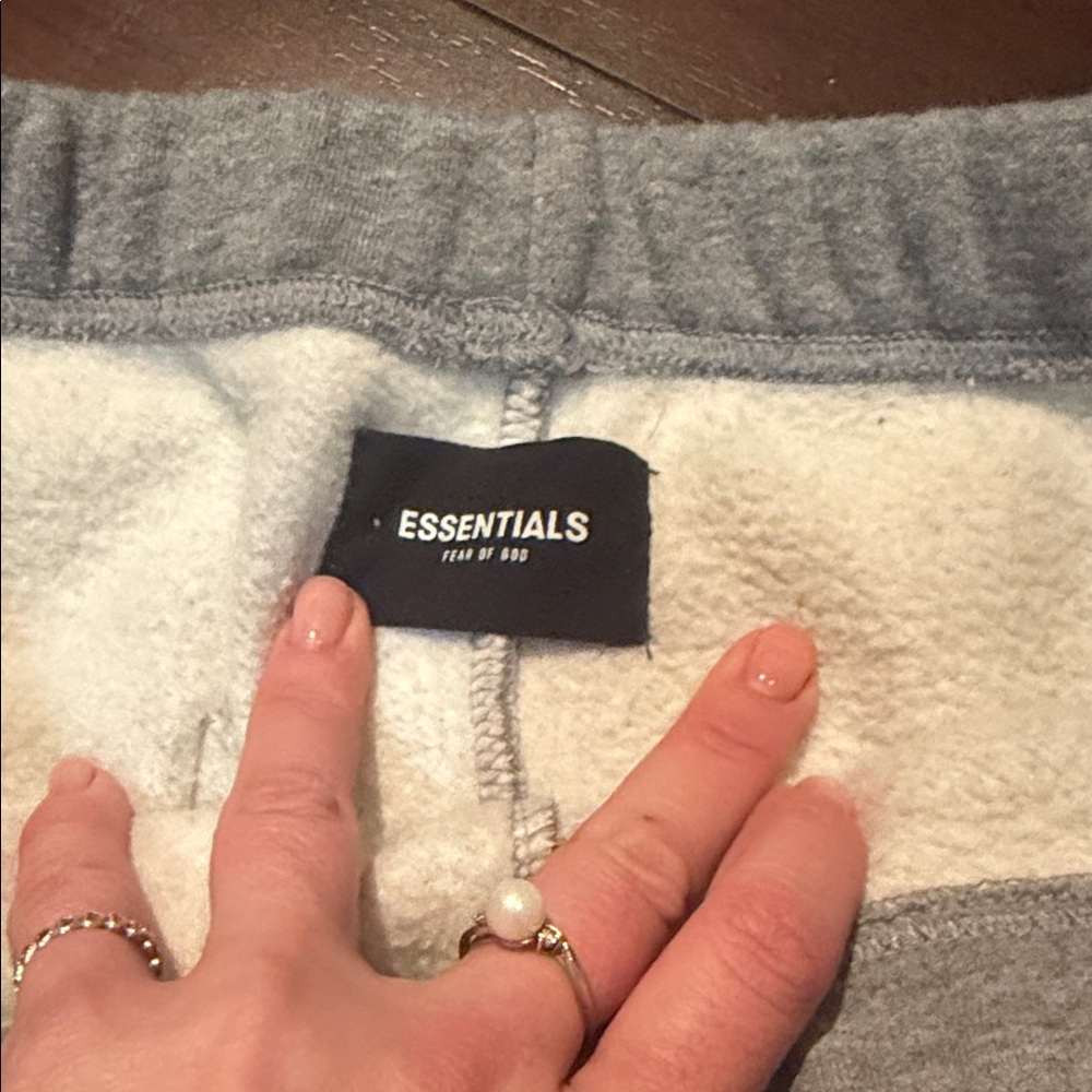 Essentials Heather Gray Joggers - Picture 4 of 6